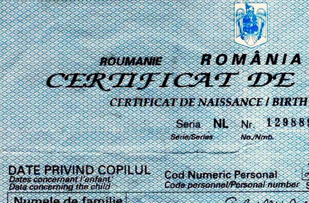 Înscrierea Certificatului de Nastere Spaniol la Consulatul României