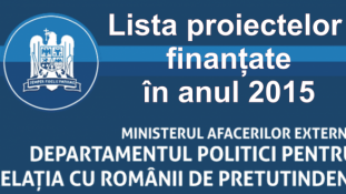 Bani pentru Diaspora 2015