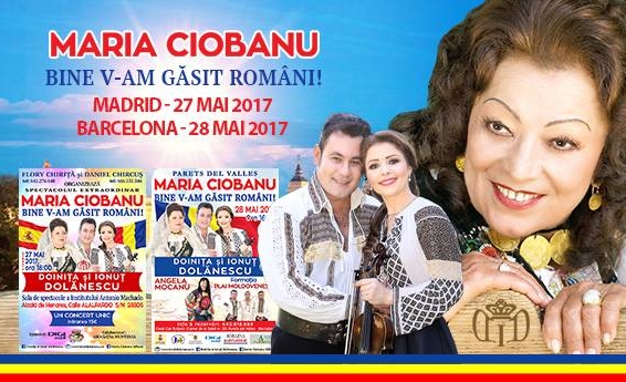 Maria Ciobanu si Ionut Dolanescu – concert Barcelona