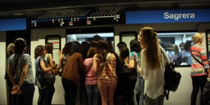 Greva la Metro Barcelona luni 19 Iunie