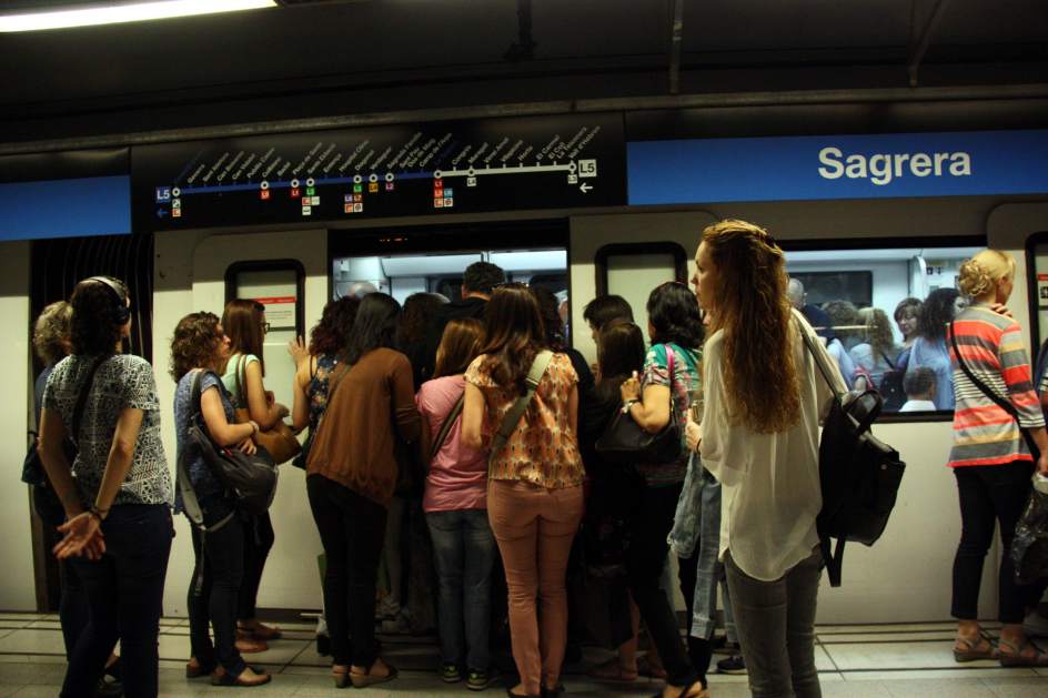 greva metro barcelona