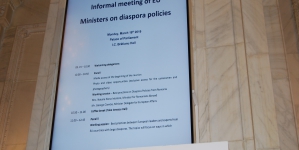 Inter-ministeriala pe tema diasporelor europene, București, 18 martie 2019