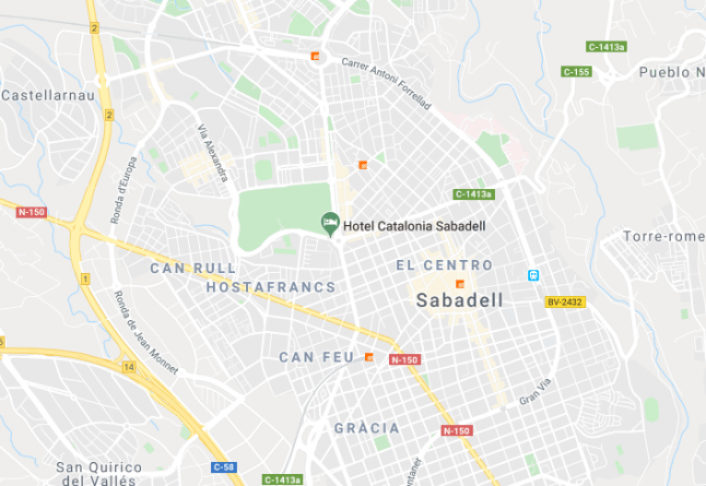 Sectie de vot Sabadell Unde votez?