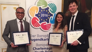 Premiul Charlemagne pentru tinerii implicati in proiecte europene
