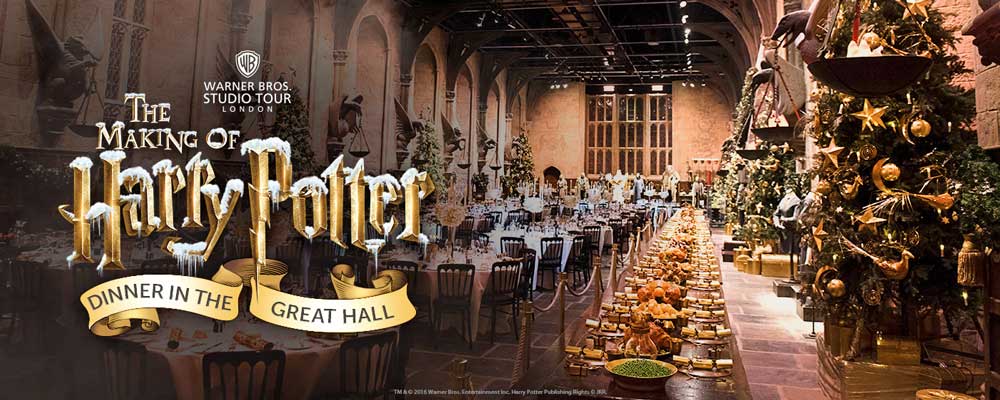 De Crăciun, fanii lui Harry Potter vor putea lua cina în marea sală de festivități a castelului Hogwards