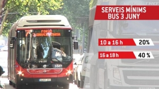 Grevă la Autobuze în Barcelona